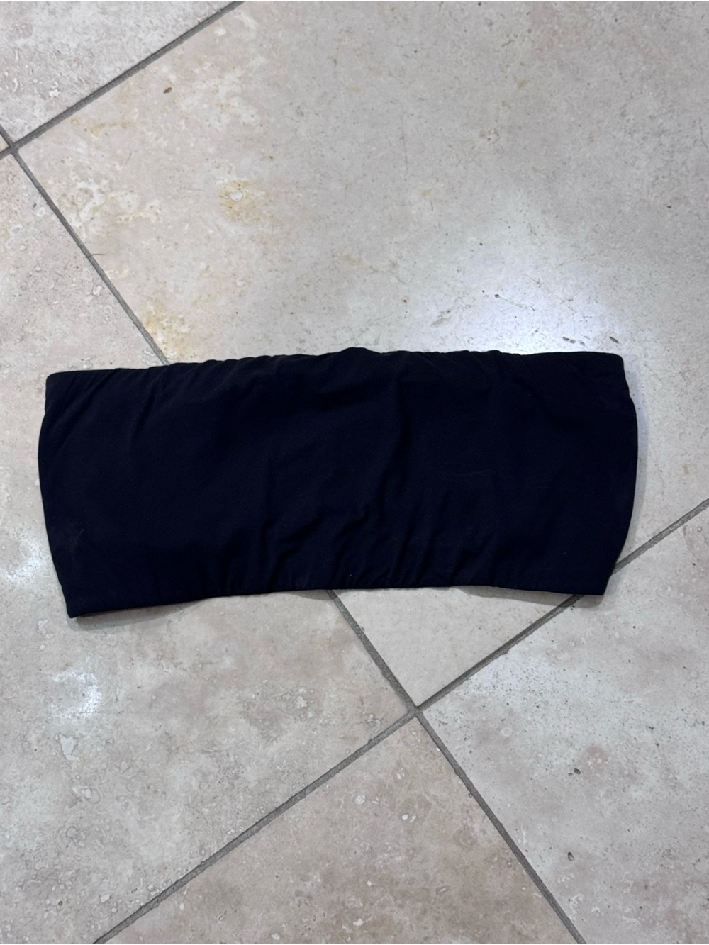 Skins Black Strapless Bandeau Tube Top